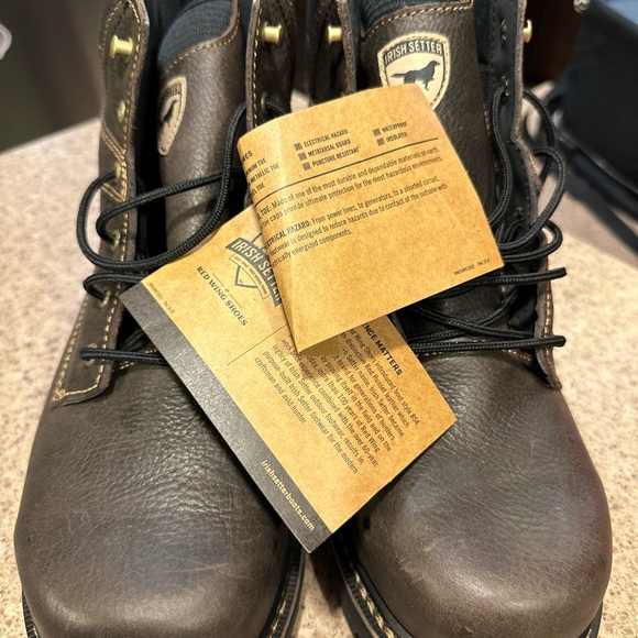 Irish Setter Kittson Steel Toe, slip oil resistant, electrical hazard boot. - Picture 3 of 8